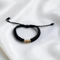 PULSERA BEBÉ ORO LAMINADO 18K TEJIDA