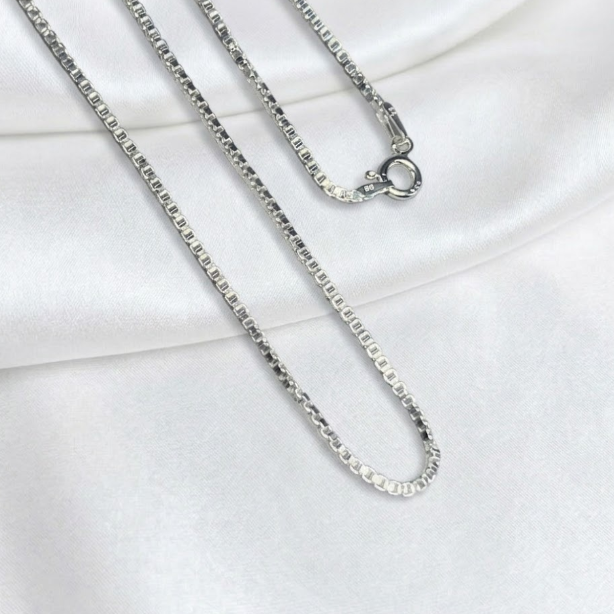 CADENA PLATA VENECIANA