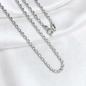 CADENA PLATA ESPIRAL
