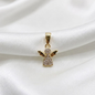DIJE ANGELITO MICROCIRCON ORO LAMINADO 18K
