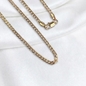 CADENA CUBANA ORO LAMINADO 18K