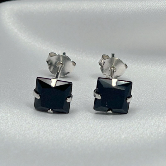 TOPO CIRCON CUADRADO UÑAS 6MM NEGRO
