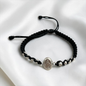 PULSERA PLATA TEJIDA