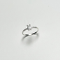 ANILLO SOLITARIO PLATA CIRCONES TAILANDES
