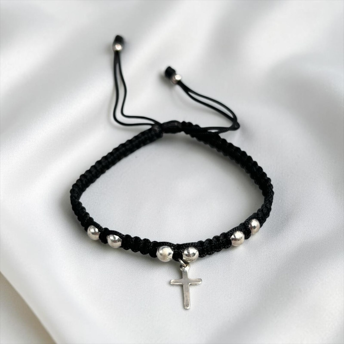 PULSERA PLATA TEJIDA