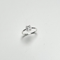 ANILLO SOLITARIO PLATA CIRCONES TAILANDES