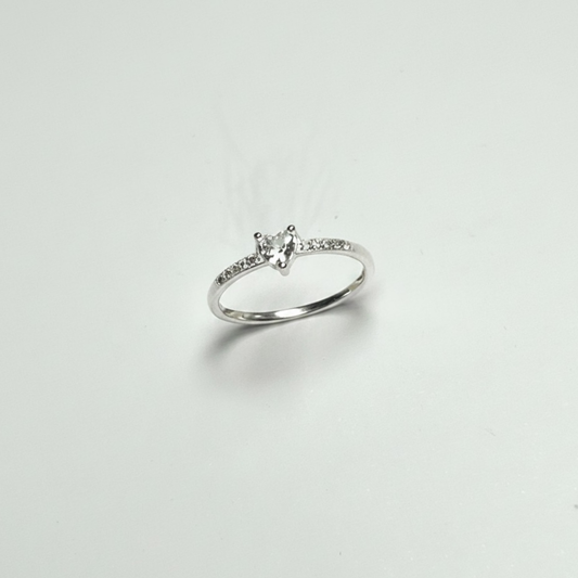 ANILLO SOLITARIO PLATA CIRCONES TAILANDES