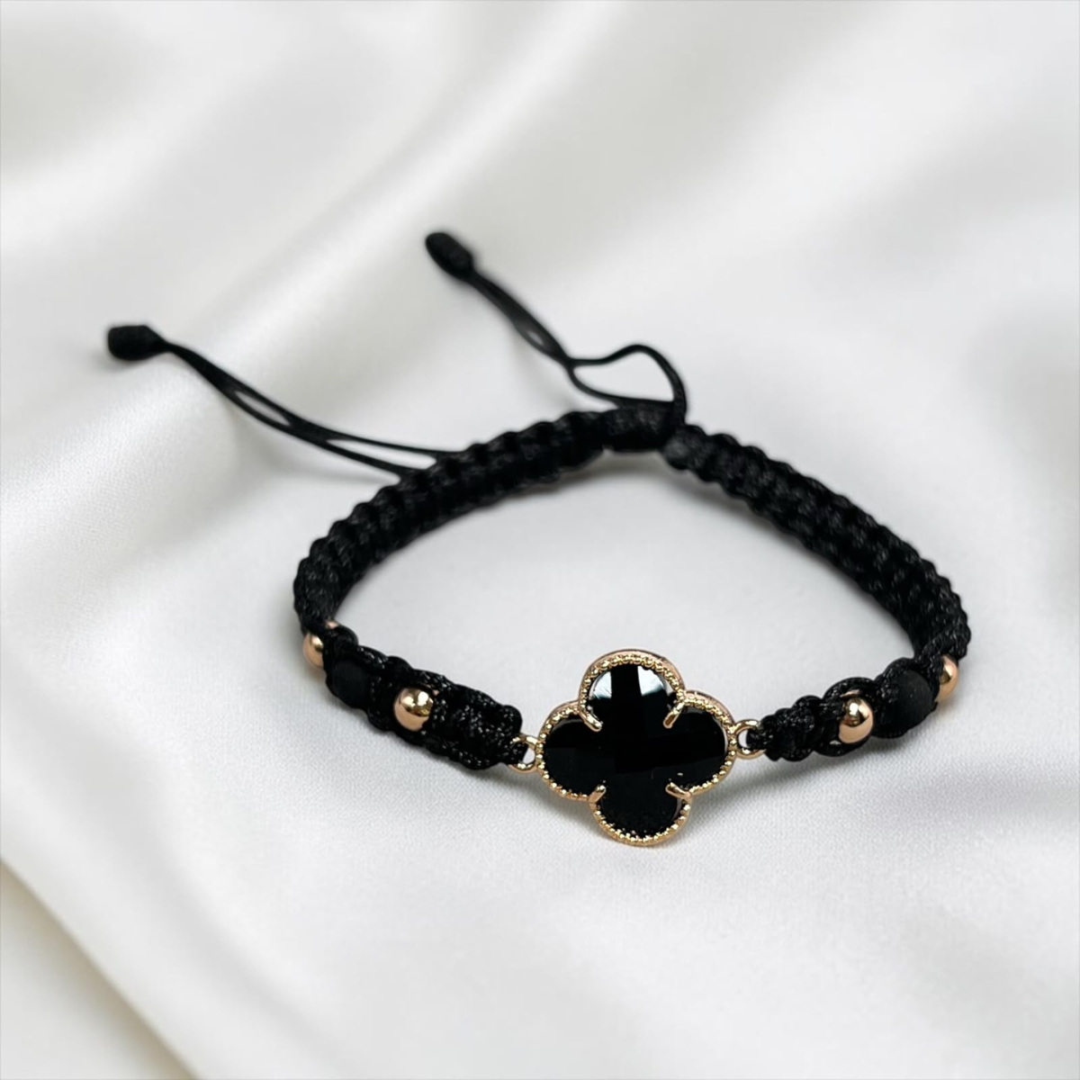 PULSERA ORO LAMINADO 18K VANCLEEF TEJIDA
