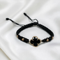 PULSERA ORO LAMINADO 18K VANCLEEF TEJIDA