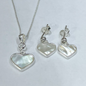 JUEGO DE PLATA CORAZÓN