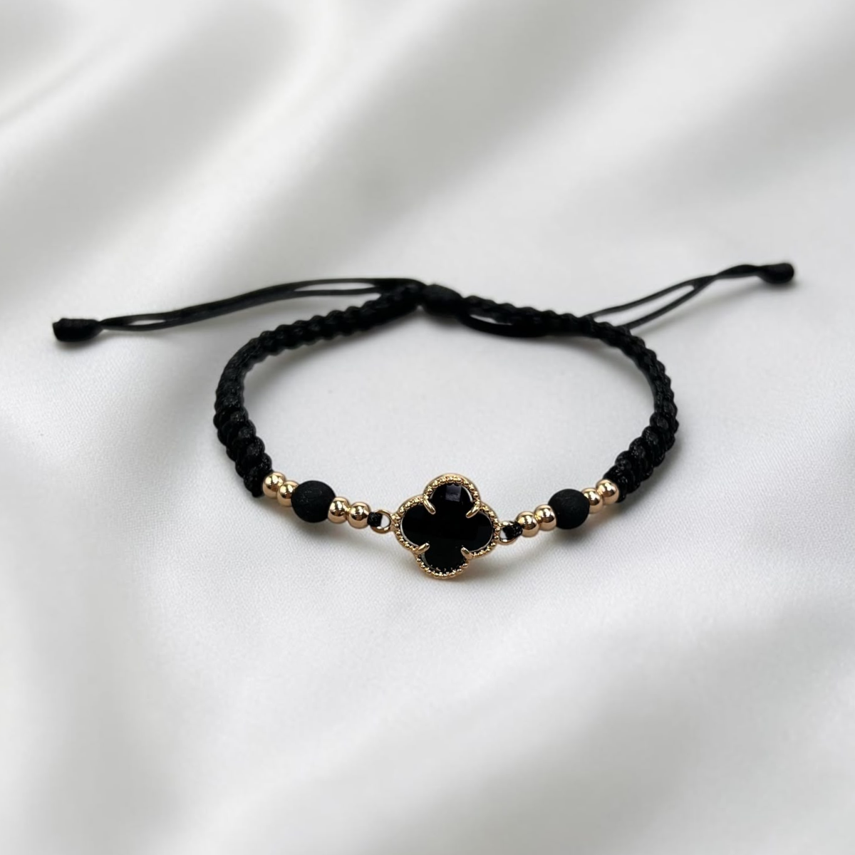 PULSERA ORO LAMINADO 18K VANCLEEF TEJIDA