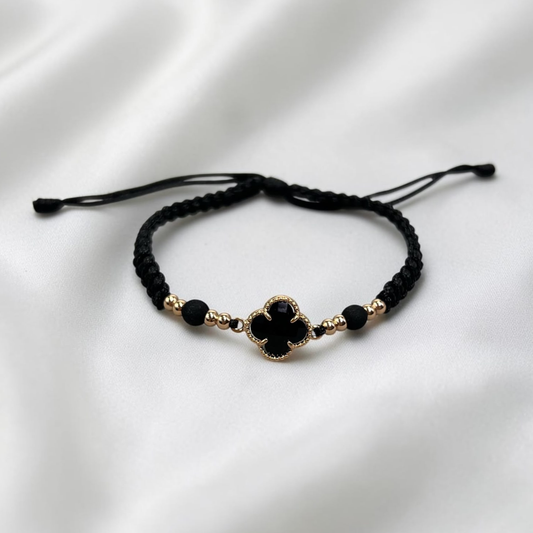 PULSERA ORO LAMINADO 18K VANCLEEF TEJIDA