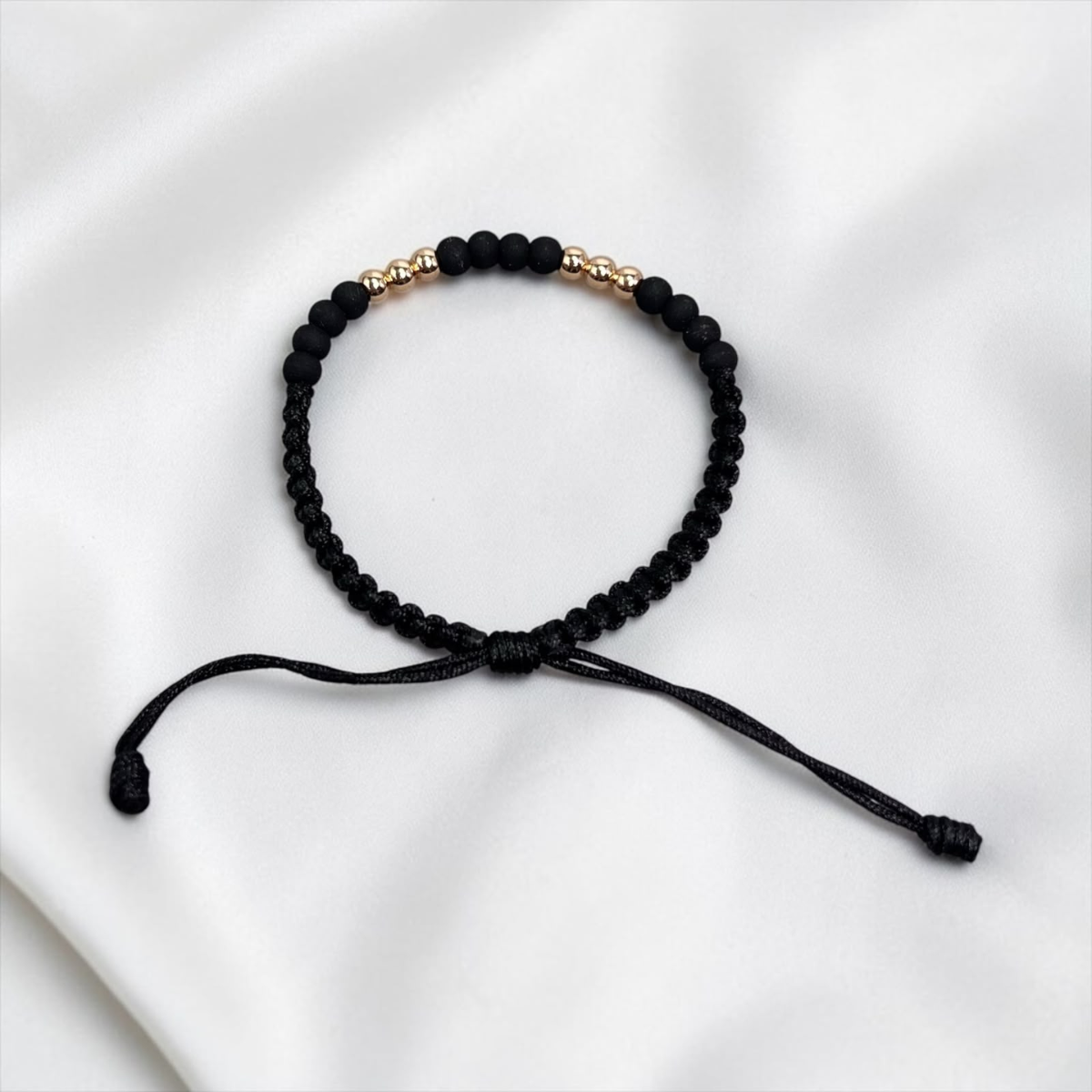 PULSERA ORO LAMINADO 18K TEJIDA