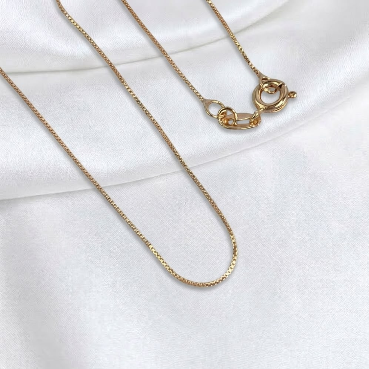 CADENA VENECIANA ORO LAMINADO 18K