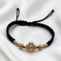 PULSERA ORO LAMINADO 18K VANCLEEF TEJIDA