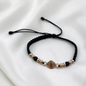 PULSERA ORO LAMINADO 18K SAN BENITO TEJIDA