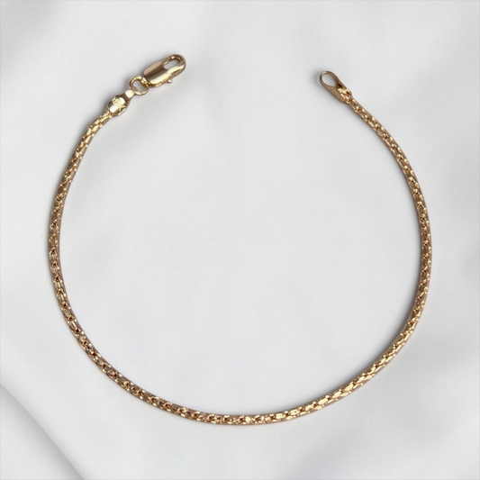 PULSERA TORSAL ORO LAMINADO 18K