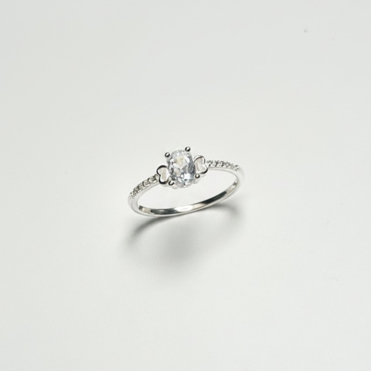 ANILLO SOLITARIO PLATA CIRCONES TAILANDES