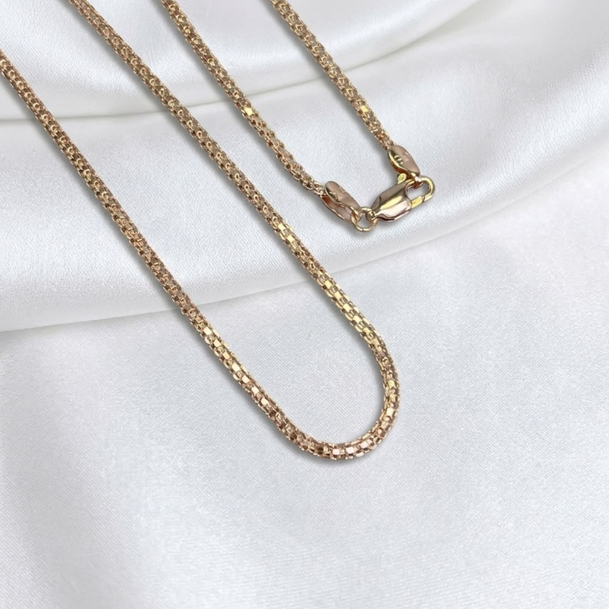 CADENA CHINESCA ORO LAMINADO 18K