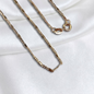 CADENA PLANA ORO LAMINADO 18K