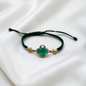 PULSERA ORO LAMINADO 18K VANCLEEF TEJIDA