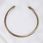 PULS CUBANA RIGIDA ORO LAMINADO 18K