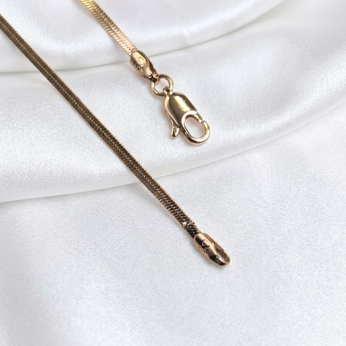 CADENA SERPIENTE ORO LAMINADO 18K