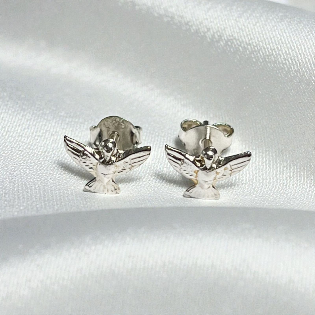 TOPO PLATA FIGURA ESPIRITU SANTO