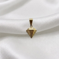 DIJE DIAMANTE ORO LAMINADO 18K