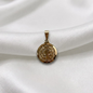 DIJE SAN BENITO ORO LAMINADO 18K