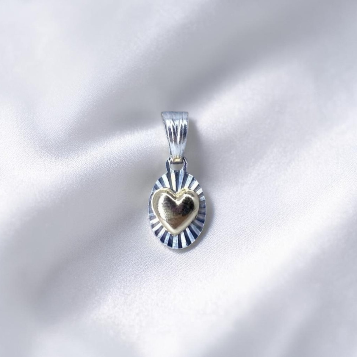 DIJE ORO PLATA DIAMANTADO