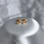 TOPO ROSA PLANA ORO LAMINADO 18K