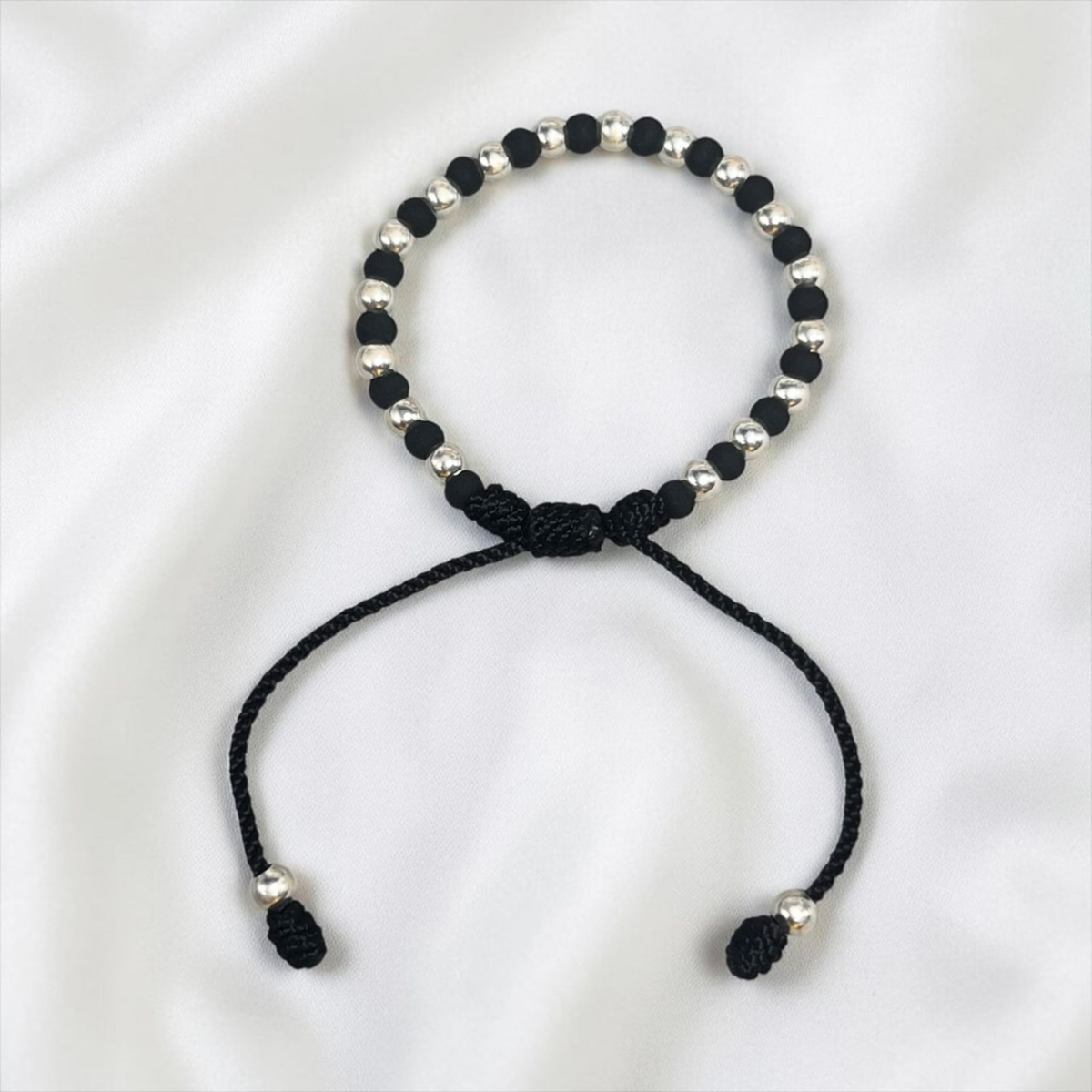 PULSERA PLATA TEJIDA
