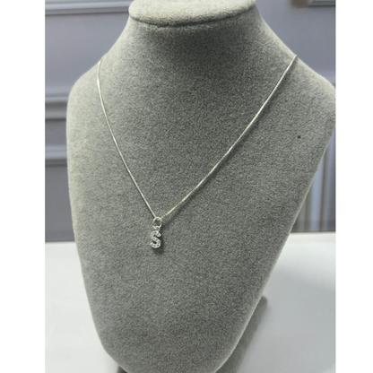 CADENA CON INICIAL EN PLATA LEY 925