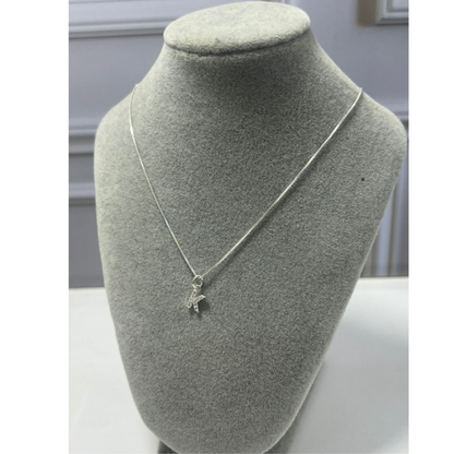 CADENA CON INICIAL EN PLATA LEY 925