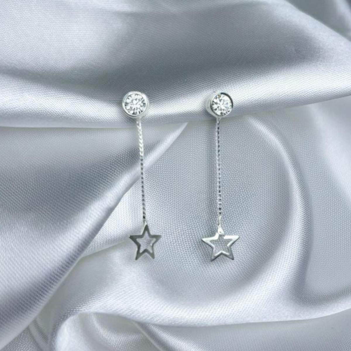 ARETE PLATA CIRCONES TAILANDESA