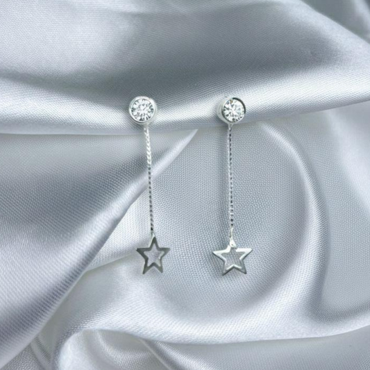 ARETE PLATA CIRCONES TAILANDESA