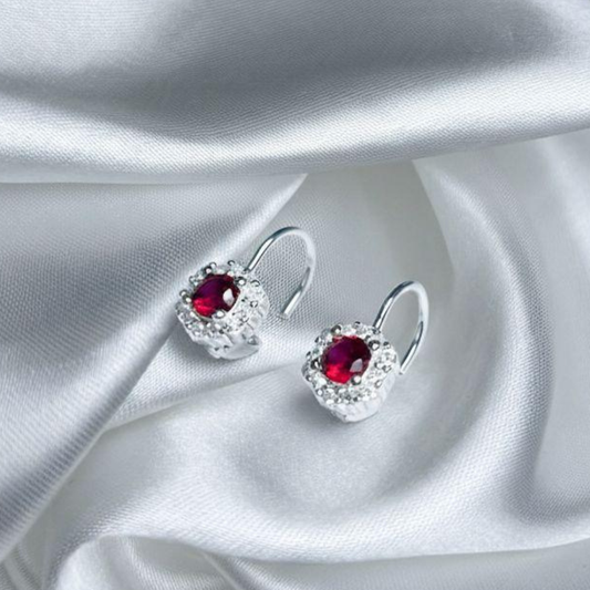 ARETE PLATA CIRCONES TAILANDESA