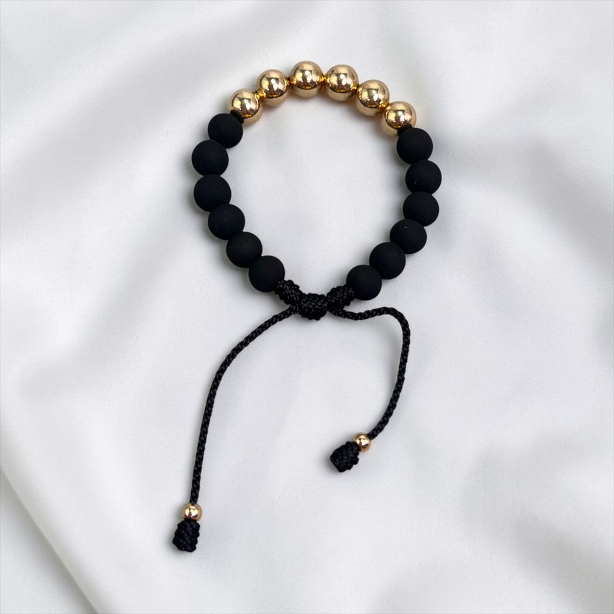 PULSERA ORO LAMINADO 18K TEJIDA