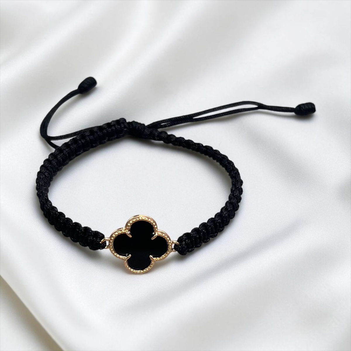 PULSERA ORO LAMINADO 18K VANCLEEF TEJIDA