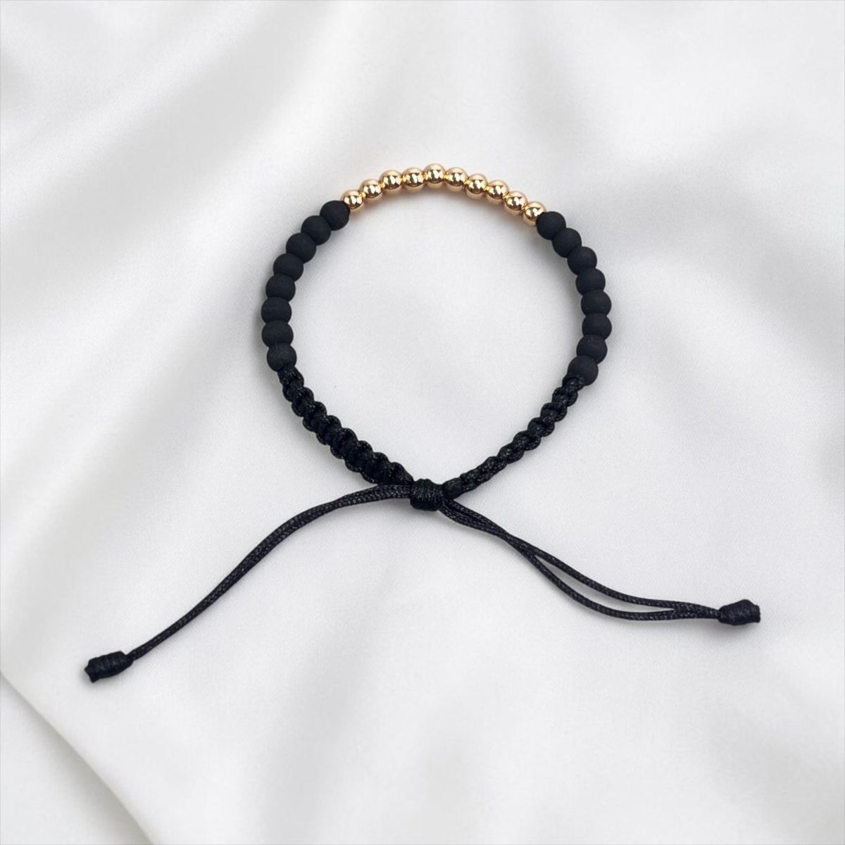 PULSERA ORO LAMINADO 18K TEJIDA
