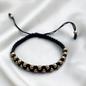 PULSERA ORO LAMINADO 18K TEJIDA