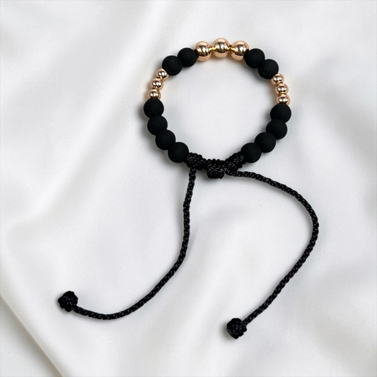PULSERA ORO LAMINADO 18K TEJIDA