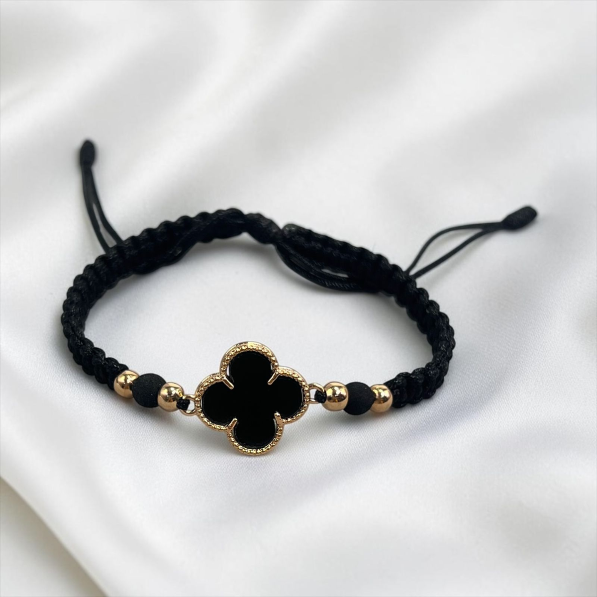 PULSERA ORO LAMINADO 18K VANCLEEF TEJIDA