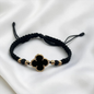 PULSERA ORO LAMINADO 18K VANCLEEF TEJIDA