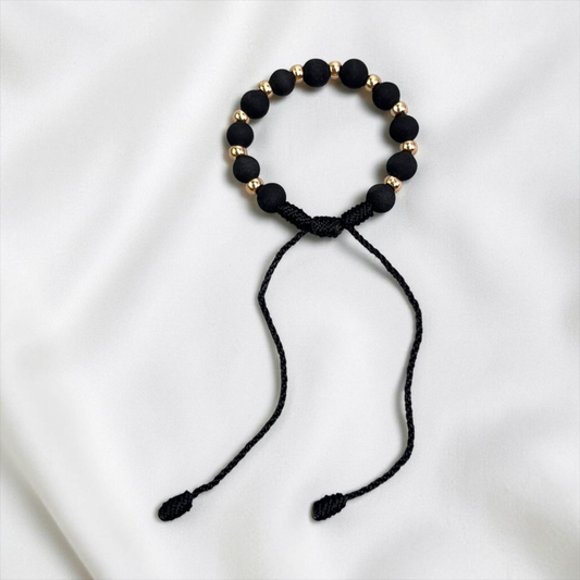 PULSERA ORO LAMINADO 18K TEJIDA