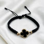 PULSERA ORO LAMINADO 18K VANCLEEF TEJIDA