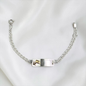 PULSERA PLACA BEBÉ LAMINILLA DELFIN
