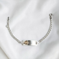 PULSERA PLACA BEBÉ LAMINILLA SOL