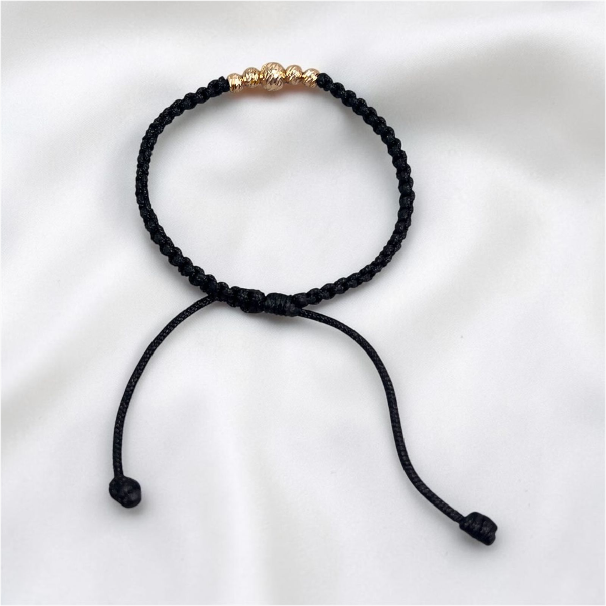 PULSERA ORO LAMINADO 18K TEJIDA